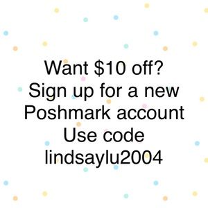 New to Poshmark? Sign up with code for $10 off!